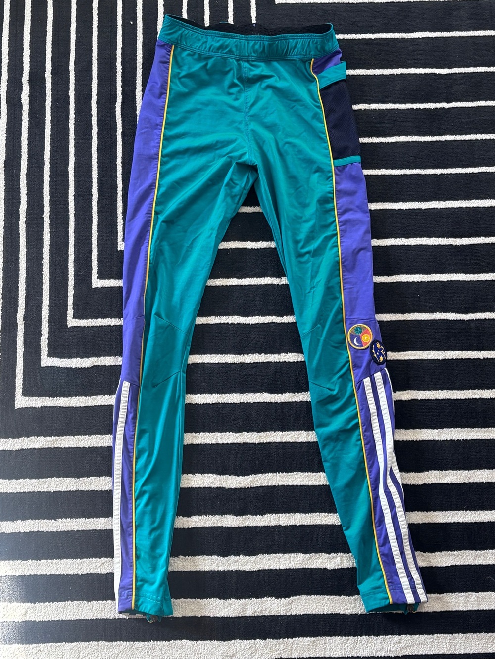 Rare Adidas x Pharrell Williams Teal & Purple Leggings